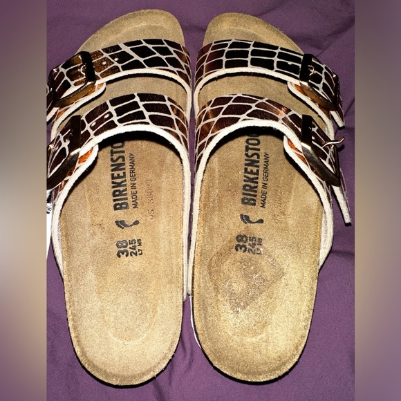 Birkenstocks Gator Gleam bronze size 38 - Picture 3 of 7